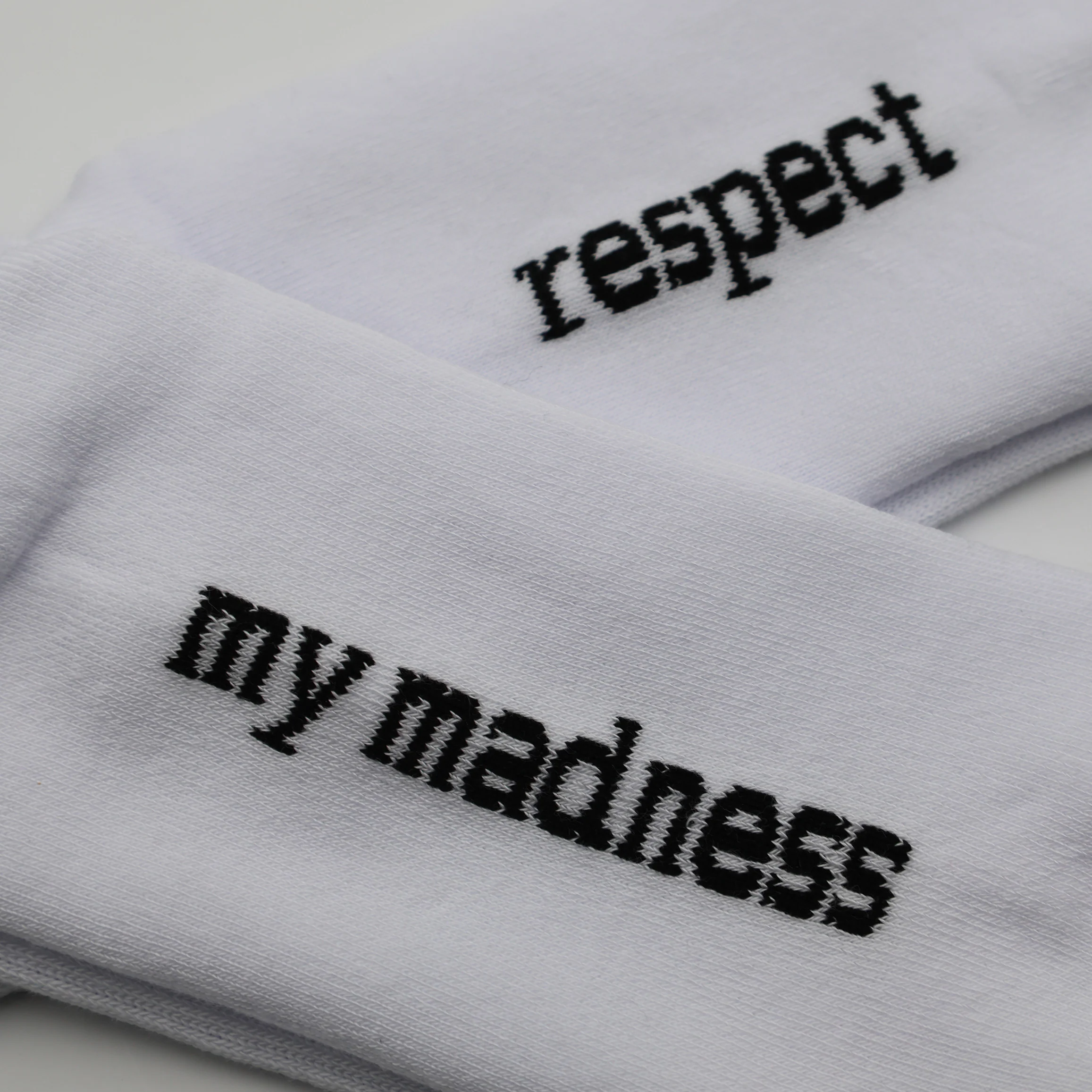 Calzini / respect my madness - Bianco - Image 5